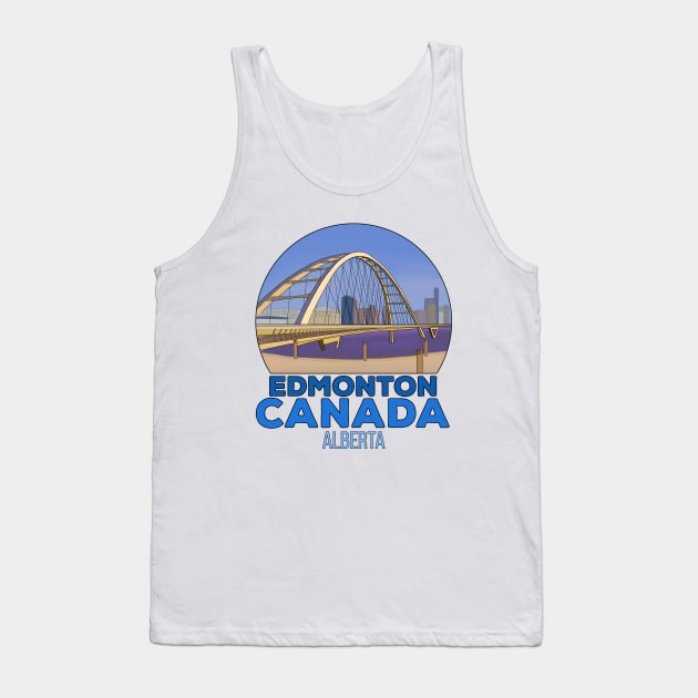 Waterdale Bridge Edmonton Canada Tank Top by DiegoCarvalho